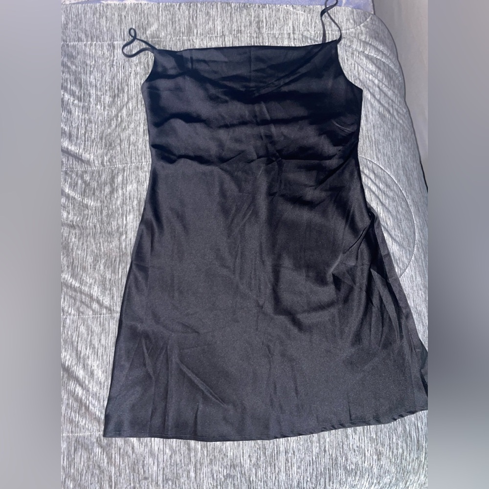 Know One Cares silk dress